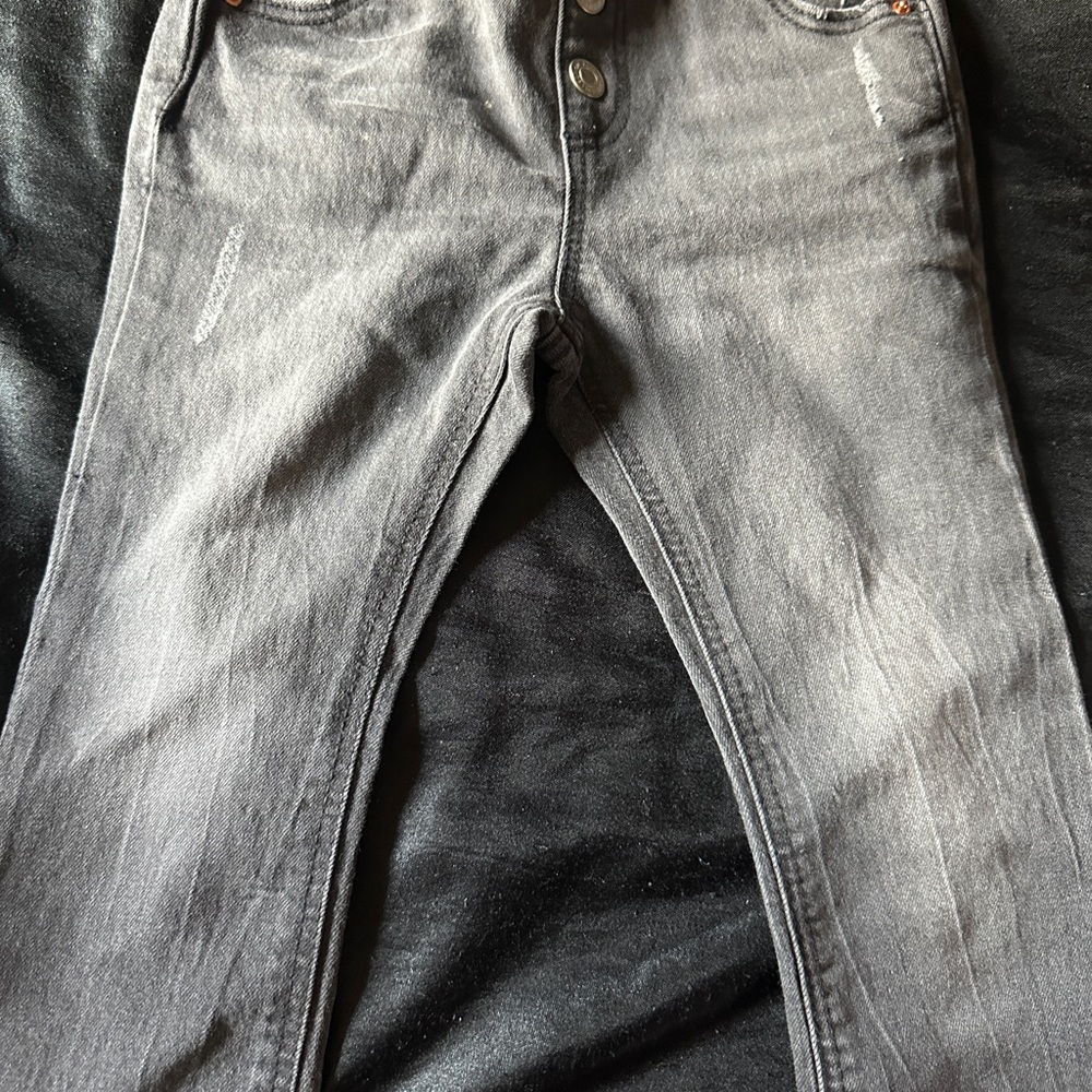 Zara toddler denim bell bottom jeans